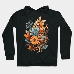 Fall flower's theme Hoodie